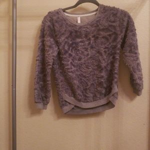 juniors grey sweater